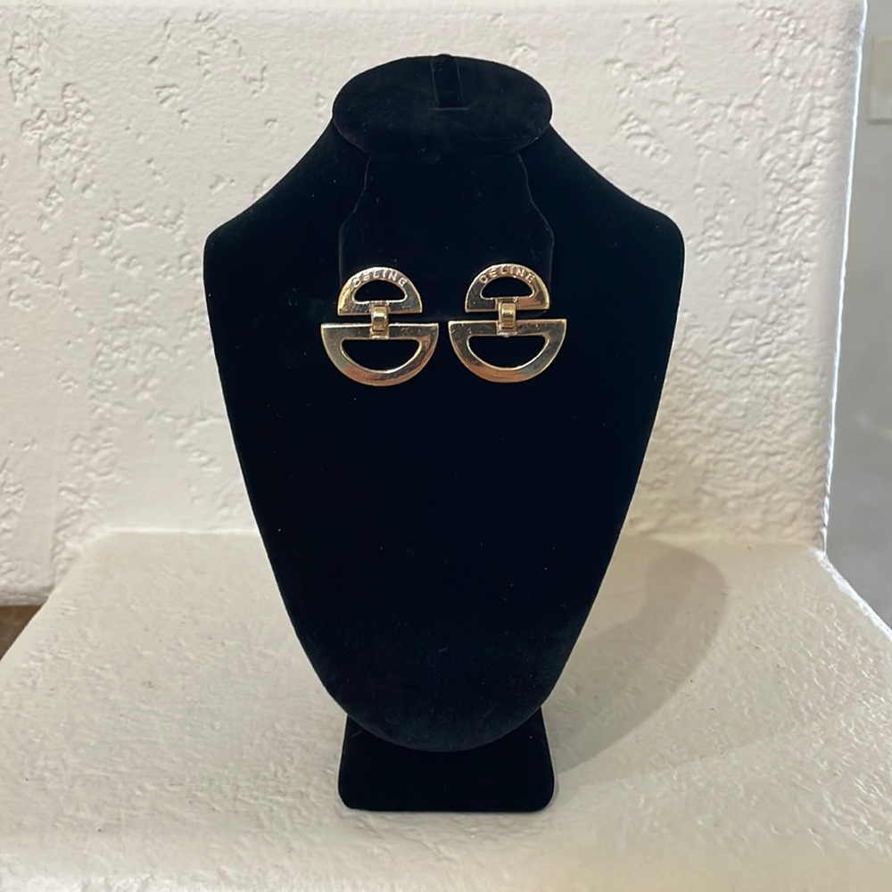 🔥🔥Vintage Celine Earrings (Clip-on)